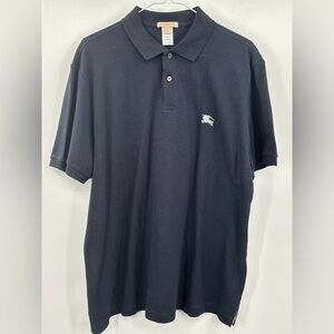 Burberry Navy Polo Shirt XL